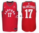 Camisetas NBA de Jonas Valanciunas Toronto Raptors Rojo 17/18