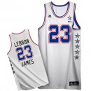 Camisetas NBA de LeBron James All Star 2015 Blanco