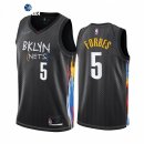 Camisetas NBA de Brooklyn Nets Bryn Forbes Nike Negro Ciudad 2021-22