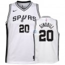 Camisetas de NBA Ninos Manu Ginobili San Antonio Spurs Blanco Association 18/19