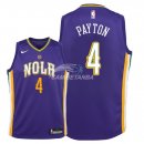 Camisetas de NBA Ninos New Orleans Pelicans Elfrid Payton Nike Púrpura Ciudad 2018