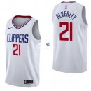 Camisetas NBA de Patrick Beverley Los Angeles Clippers Blanco Association 17/18