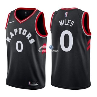 Camisetas NBA de CJ Miles Toronto Raptors Negro Statement 17/18