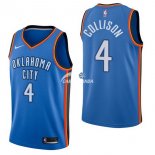 Camisetas NBA de Nick Collison Oklahoma City Thunder Azul Icon 17/18