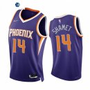 Camisetas NBA de Phoenix Suns Landry Shamet 75th Season Diamante Purpura Icon 2021-22