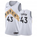 Camisetas NBA de Pascal Siakam Toronto Raptors Nike Blanco Ciudad 18/19