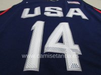 Camisetas NBA de Draymond Green USA 2016 Azul