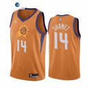 Camisetas NBA de Phoenix Suns Landry Shamet Nike Naranja Statement 2021