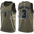 Camisetas NBA Salute To Servicio Memphis Grizzlies Shareef Abdur Rahim Nike Ejercito Verde 2018