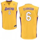 Camisetas NBA de Jordan Clarkson Los Angeles Lakers Amarillo