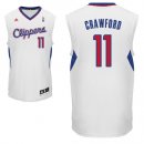 Camisetas NBA de Crawford Los Angeles Clippers Rev30 Blanco