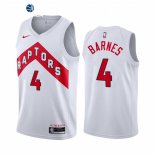 Camisetas NBA de Toronto Raptors Scottie Barnes Nike Blanco Association 2021