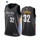 Camiseta NBA de Brooklyn Nets Noah Vonleh Negro Ciudad 2020-21