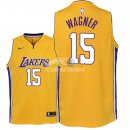 Camisetas de NBA Ninos Los Angeles Lakers Moritz Wagner Amarillo Icon 2018