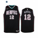 Camisetas de NBA Ninos Memphis Grizzlies Ja Morant Negro Hardwood Classics 2020-21