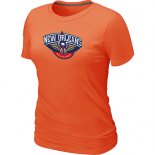 Camisetas NBA Mujeres New Orleans Pelicans Naranja