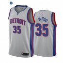 Camiseta NBA de Christian Wood Detroit Pistons Gris Statement 2020