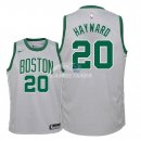 Camiseta NBA Ninos Boston Celtics Gordon Hayward Nike Gris Ciudad 2018