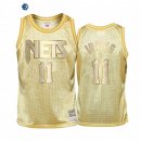 Camisetas de NBA Ninos Brooklyn Nets Caris Levert Oro Hardwood Classics