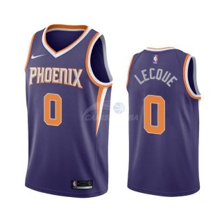 Camisetas NBA de Jalen Lecque Phoenix Suns Púrpura Icon 2019/20
