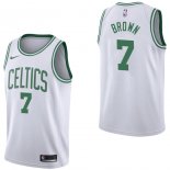 Camisetas NBA de Jaylen Brown Boston Celtics Blanco Association 17/18
