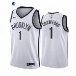 Camiseta NBA de Jamal Crawford Brooklyn Nets Blanco Association 2019-20