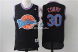 Camisetas NBA Tune Escuadra Pelicula Baloncesto 30 Curry Negro