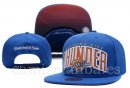 Snapbacks Caps NBA De Oklahoma City Thunder Azul Naranja