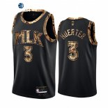 Camisetas NBA de Atlanta Hawks Kevin Huerter Piel De Pitón Negro 2021-22