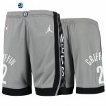Camisetas NBA de Brooklyn Nets Blake Griffin Gris