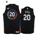Camiseta NBA Ninos New York Knicks Kevin Knox Negro Ciudad 2020-21