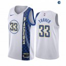 Camisetas NBA de Myles Turner Indiana Pacers Nike Blacno Ciudad 19/20