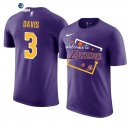 T- Shirt NBA Los Angeles Lakers Anthony Davis Purpura