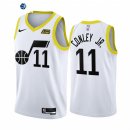 Camisetas NBA Nike Utah Jazz NO.11 Mike Conley Jr. Blanco Association 2022-23