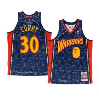 Camisetas NBA de Stephen Curry Golden State Warriors Azul