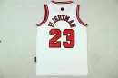 Camisetas NBA de Superhombre Michael Jordan Butler Chicago Bulls 1997/98 Blanco