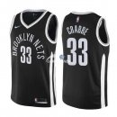 Camisetas NBA de Allen Crabbe Brooklyn Nets Nike Negro Ciudad 17/18