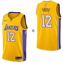 Camisetas NBA de Channing Frye Los Angeles Lakers Amarillo Icon 17/18