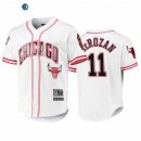 T Shirt NBA Chicago Bulls NO.11 DeMar DeRozan Capsule Baseball Blanco 2022