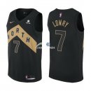 Camisetas NBA de Kyle Lowry Toronto Raptors Negro Ciudad 17/18