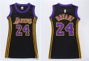 Camisetas NBA Mujer Kobe Bryant Los Angeles Lakers Negro