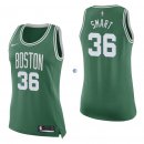 Camisetas NBA Mujer Marcus Smart Boston Celtics Verde Icon 17/18