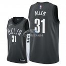 Camisetas NBA de Jarrett Allen Brooklyn Nets Negro Statement 2018