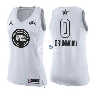 Camisetas NBA Mujer Andre Drummond All Star 2018 Blanco