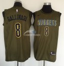 Camisetas NBA Salute To Servicio Denver Nuggets Danilo Gallinari Nike Ejercito Verde 2018