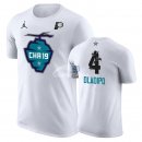 Camisetas NBA de Manga Corta Victor Oladipo All Star 2019 Blanco