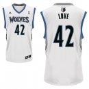 Camisetas NBA de Kevin Love Minnesota Timberwolves Blanco