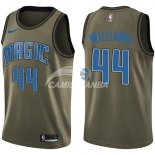 Camisetas NBA Salute To Servicio Orlando Magic Jason Williams Nike Ejercito Verde 2018