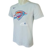 Camisetas NBA Oklahoma City Thunder Nike Blanco