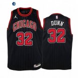Camiseta NBA Ninos Chicago Bulls Kris Dunn Negro Statement 2019-20